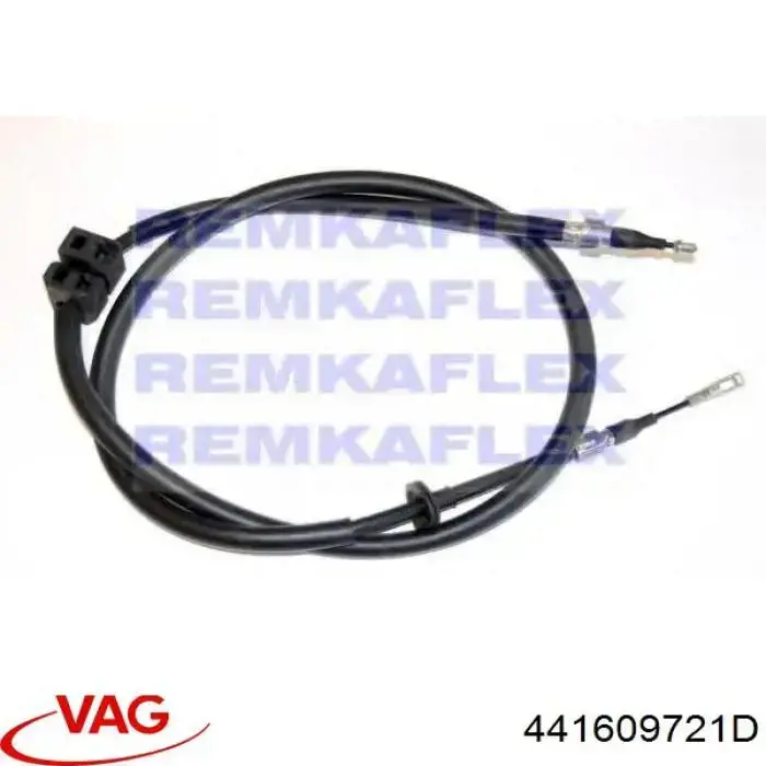 441609721D VAG cable de freno de mano trasero izquierdo