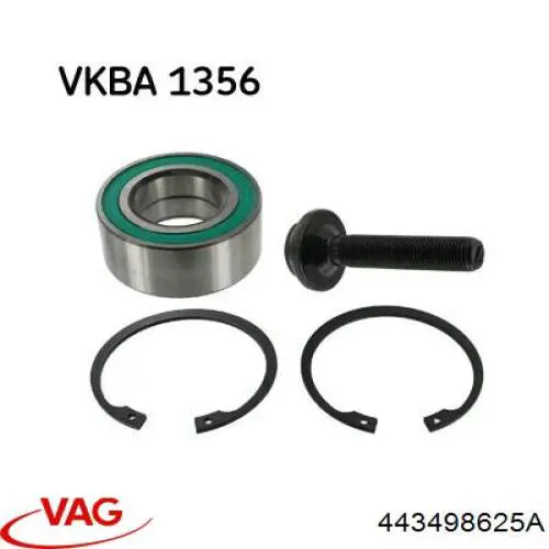 443498625A VAG cojinete de rueda delantero/trasero