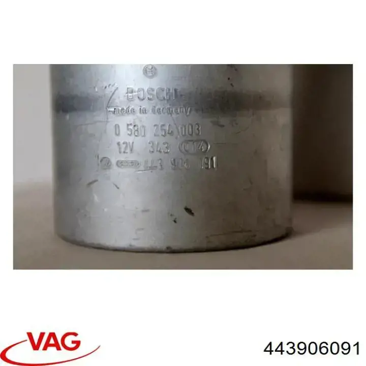 443906091 VAG bomba de combustible eléctrica sumergible