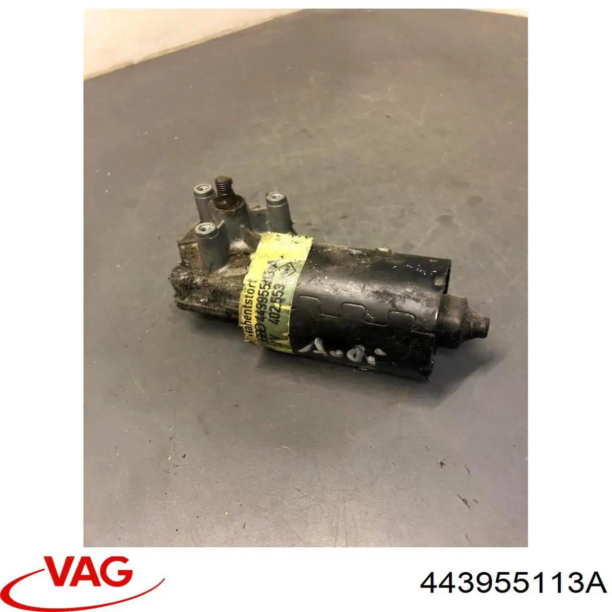 443955113AX VAG motor del limpiaparabrisas del parabrisas