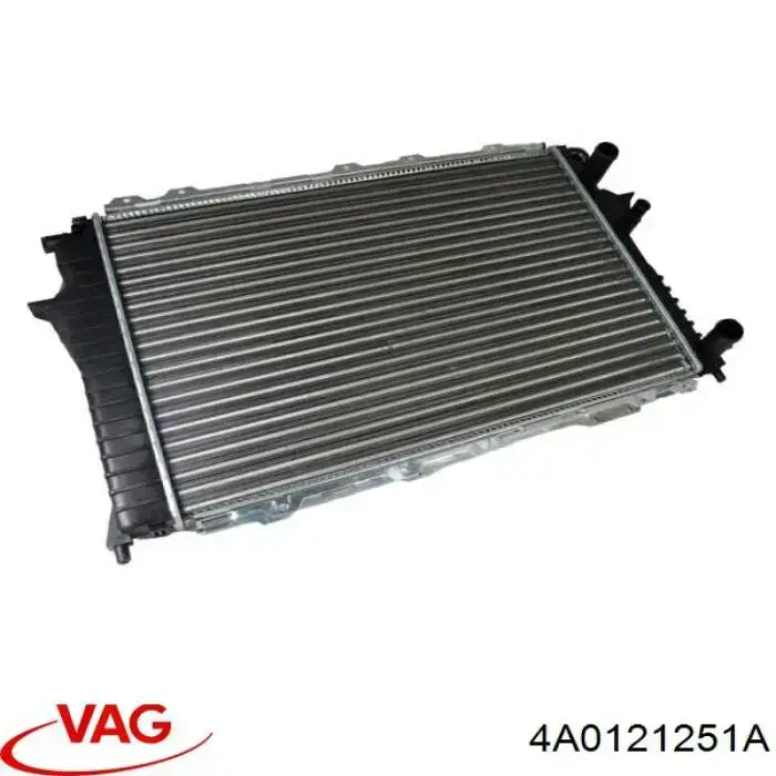 4A0121251A VAG radiador refrigeración del motor