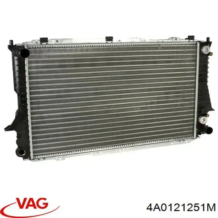 4A0121251M VAG radiador refrigeración del motor