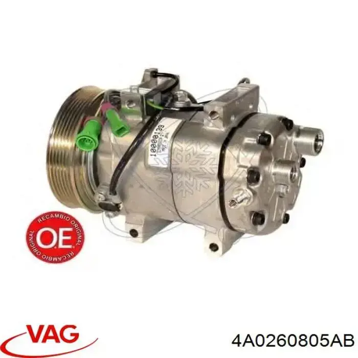 4A0260805AB VAG compresor de aire acondicionado