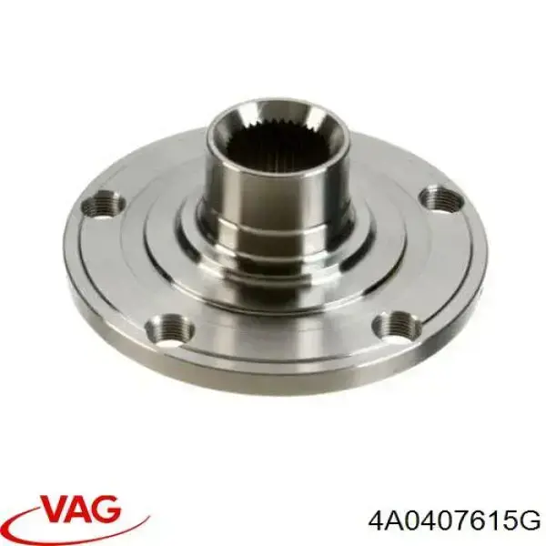 4A0407615G VAG cubo de rueda delantero