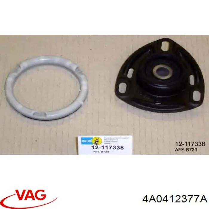 4A0412377A VAG soporte amortiguador delantero