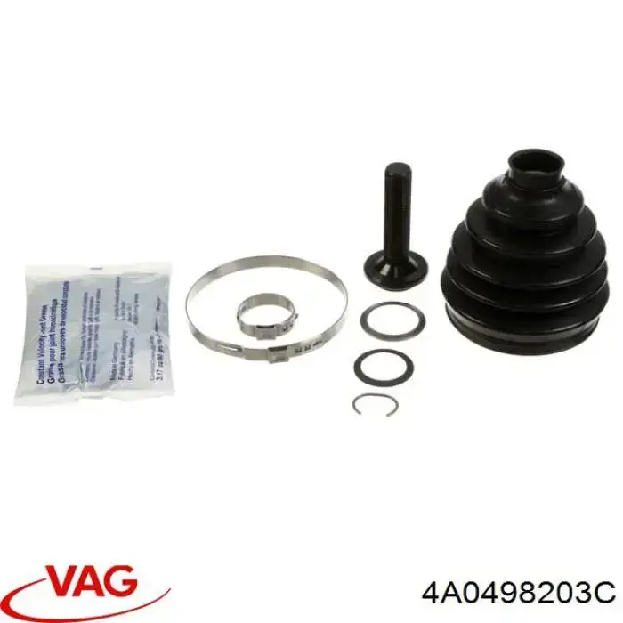 4A0498203C VAG fuelle, árbol de transmisión delantero exterior