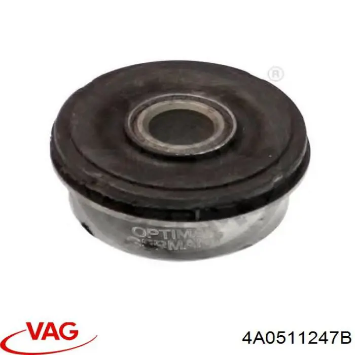 4A0511247B VAG suspensión, cuerpo del eje trasero