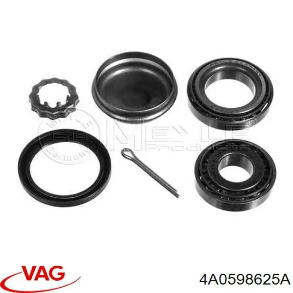 4A0598625A VAG cojinete de rueda trasero