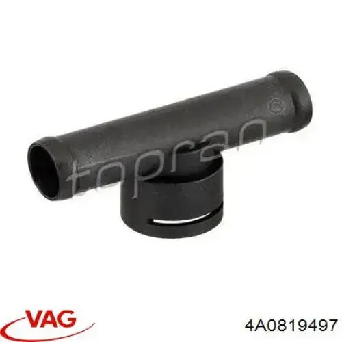 4A0819497 VAG brida del sistema de refrigeración (triple)