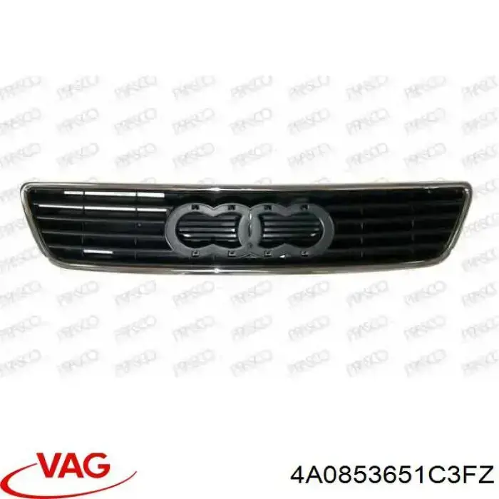 4A0853651C3FZ VAG panal de radiador