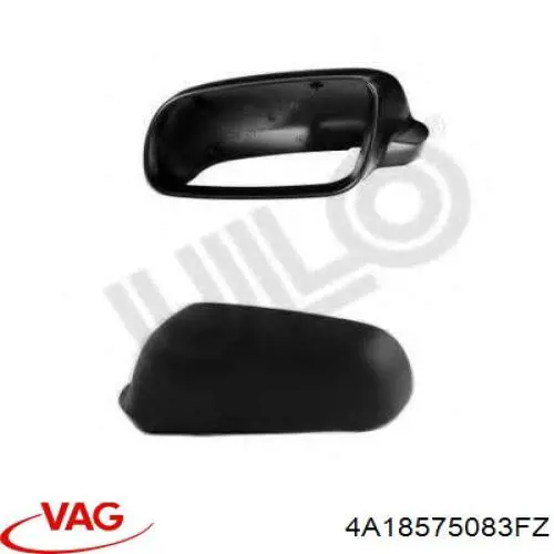 4A18575083FZ VAG superposicion(cubierta De Espejo Retrovisor Derecho)