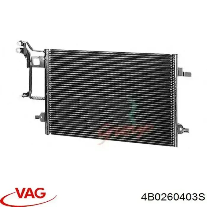 4B0260403S VAG condensador aire acondicionado