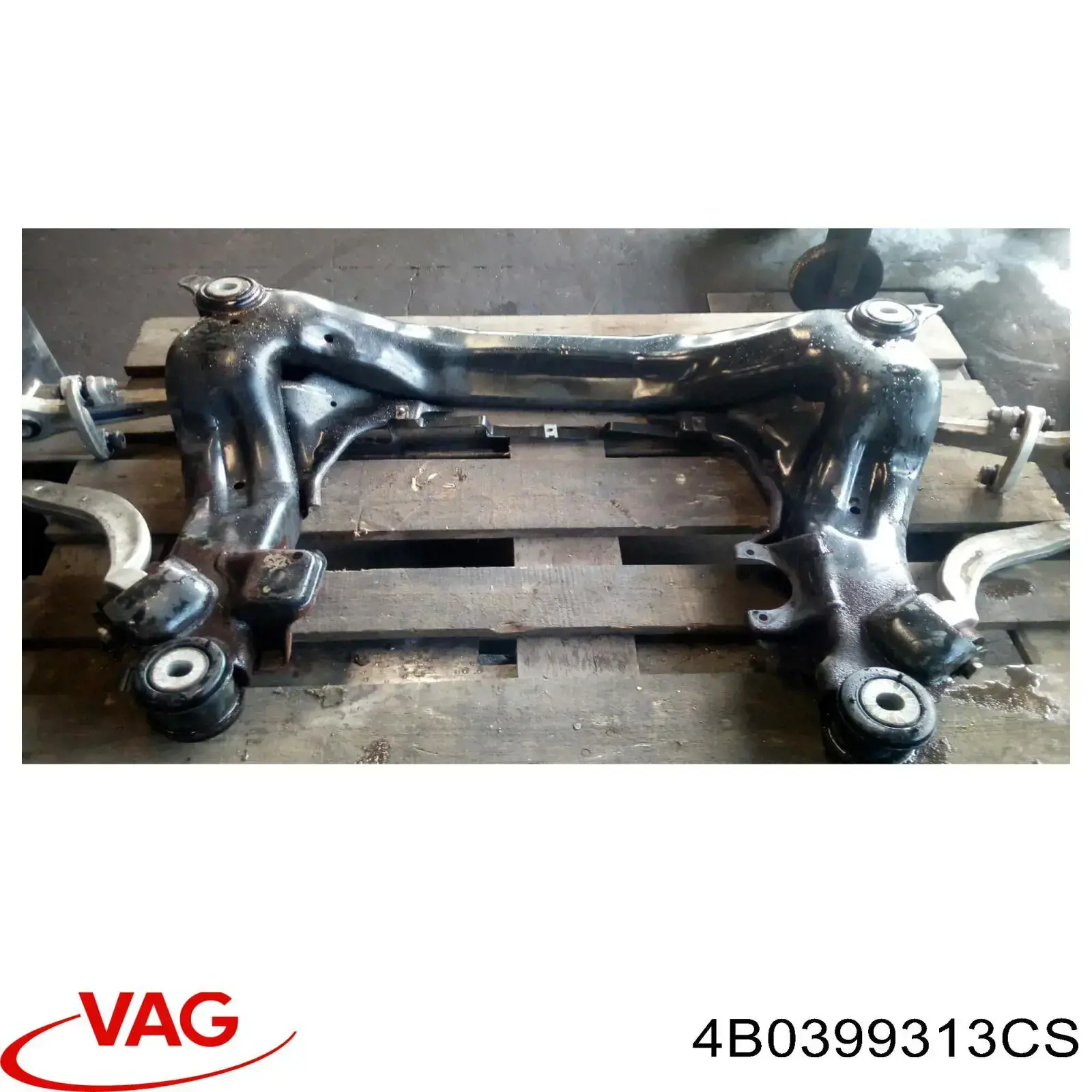 4B0399313CS VAG subchasis delantero soporte motor