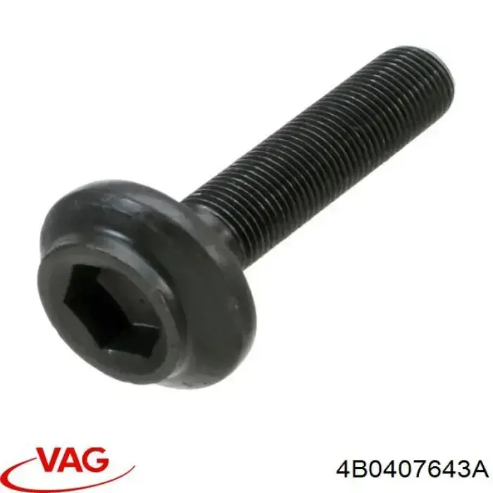 4B0407643A VAG tornillo de cubo