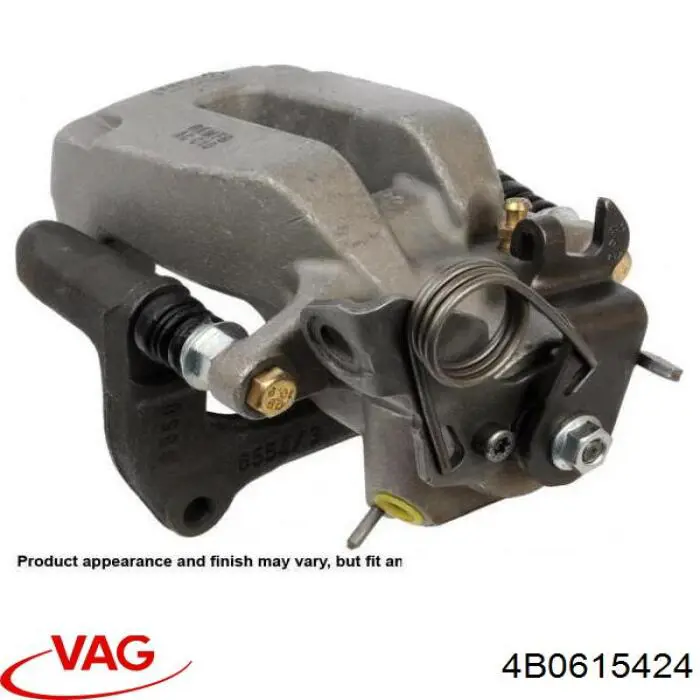 4B0615424 VAG pinza de freno trasero derecho