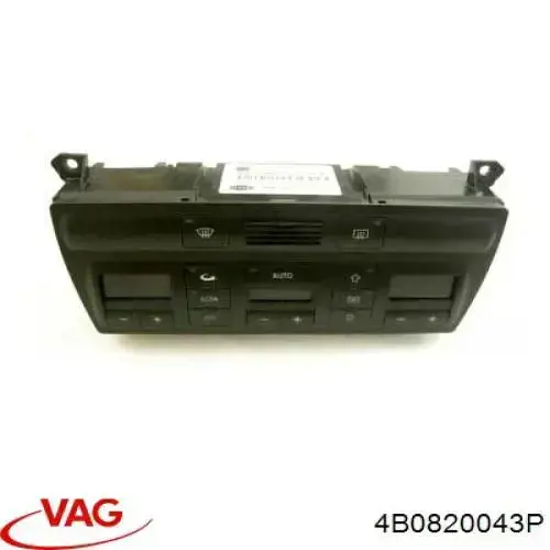 4B0820043AR5PR VAG unidad de control, calefacción/ventilacion