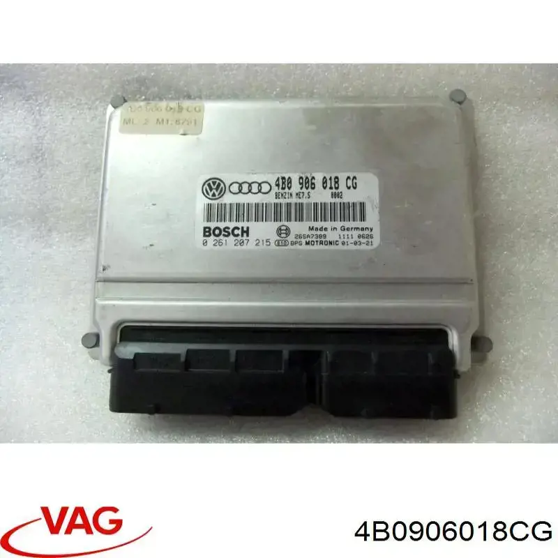 4B0997018NX VAG centralina del motor / modulo de control del motor (ecu)