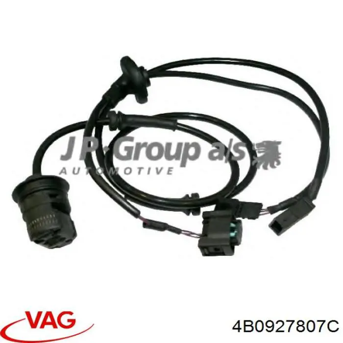 4B0927807C VAG sensor abs trasero izquierdo