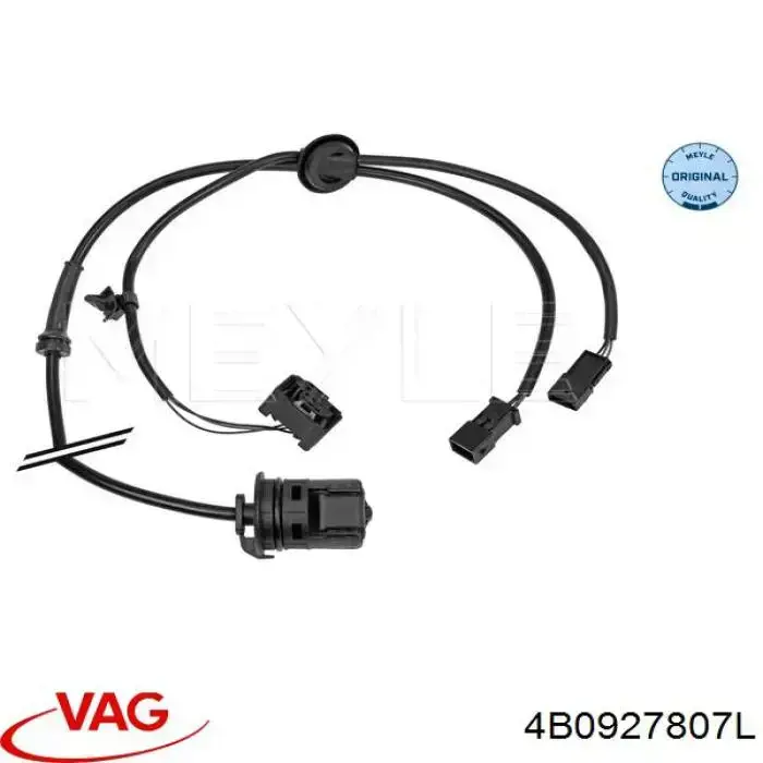 4B0927807L VAG sensor abs trasero izquierdo