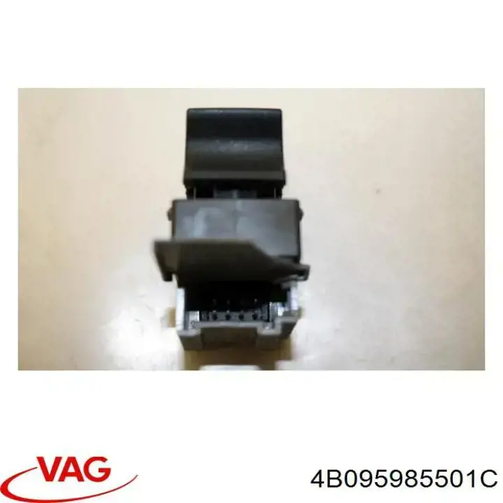 4B095985501C VAG botón de encendido, motor eléctrico, elevalunas, puerta delantera derecha