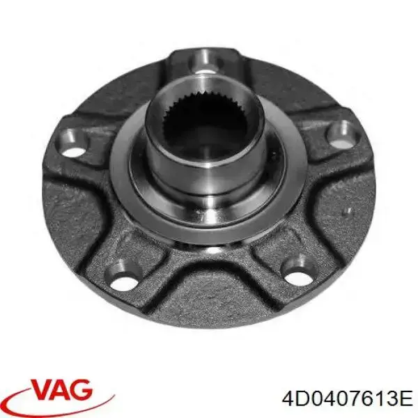 4D0407613E VAG cubo de rueda delantero