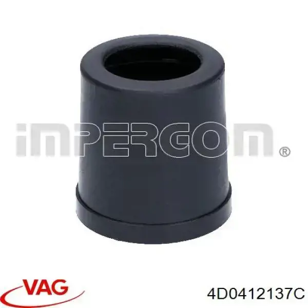 4D0412137C VAG caperuza protectora/fuelle, amortiguador delantero