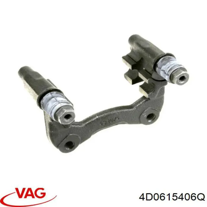 4D0615406Q VAG soporte, pinza de freno trasera