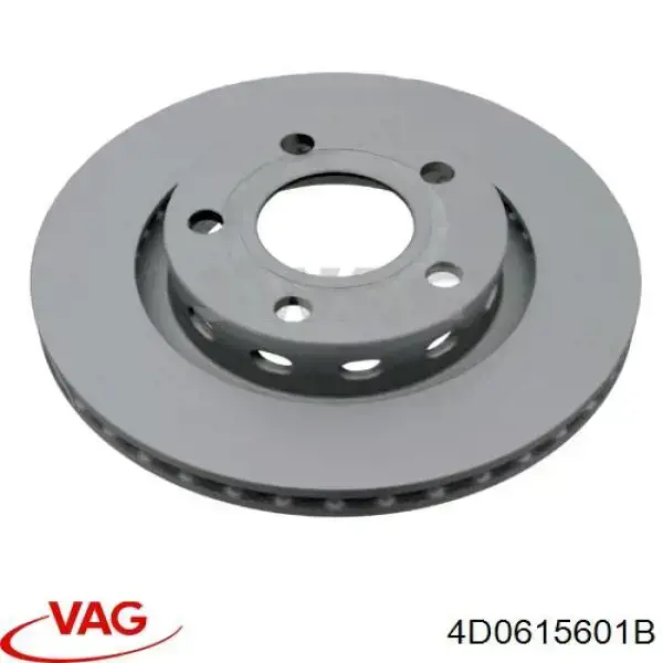 4D0615601B VAG disco de freno trasero