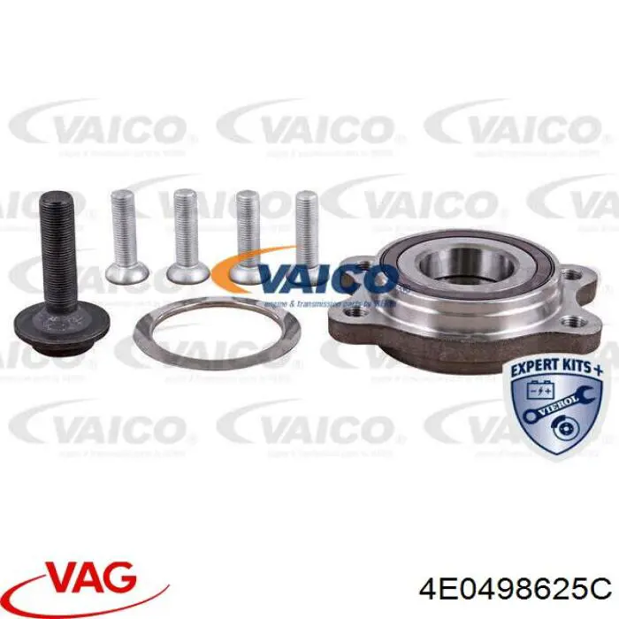 4E0498625C VAG cojinete de rueda delantero/trasero