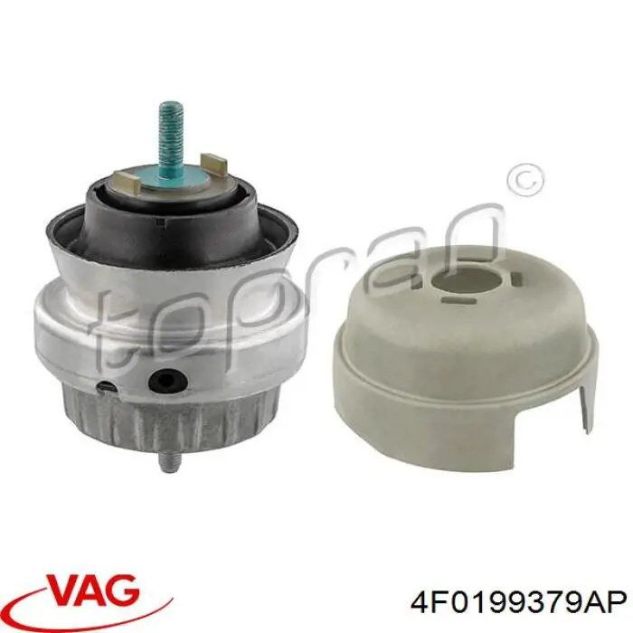 4F0199379AP VAG soporte motor izquierdo