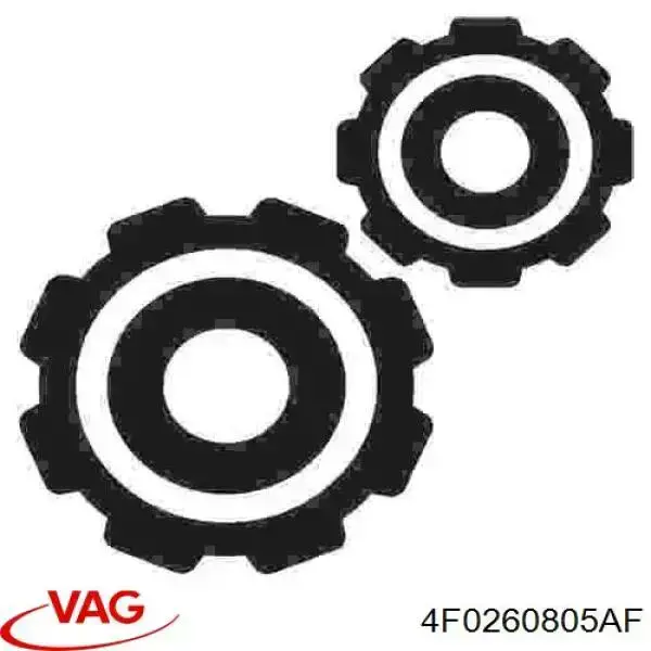 4F0260805AF VAG compresor de aire acondicionado