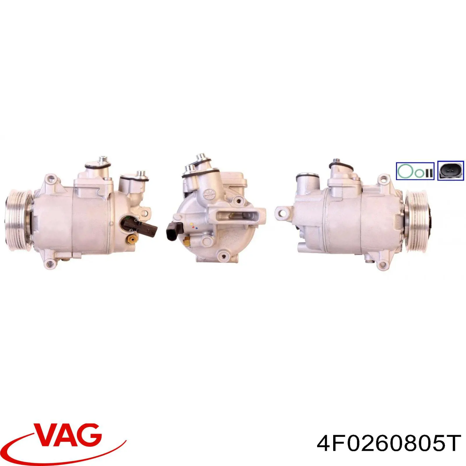 4F0260805T VAG compresor de aire acondicionado