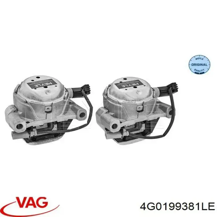 4G0199381LE VAG soporte motor izquierdo