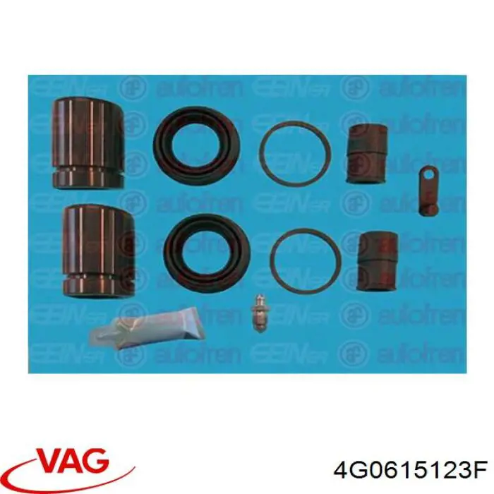 4G0615123F VAG pinza de freno delantera izquierda