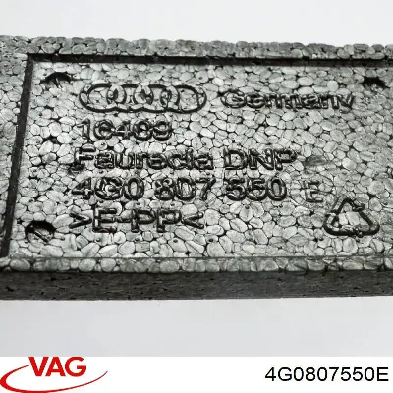 4G0807550E VAG absorbente parachoques delantero