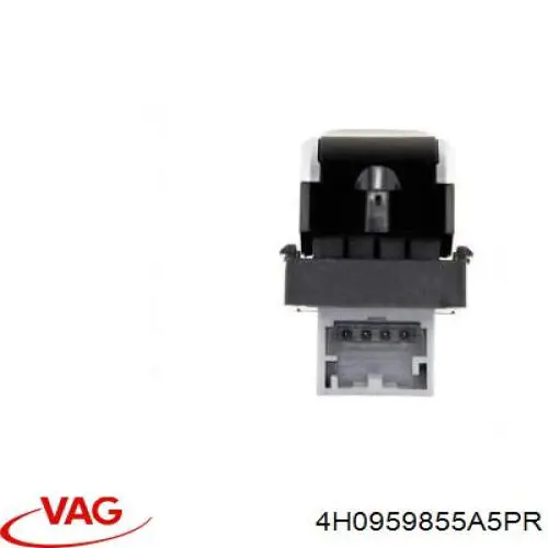 4H0959855A5PR VAG botón de encendido, motor eléctrico, elevalunas, puerta delantera derecha