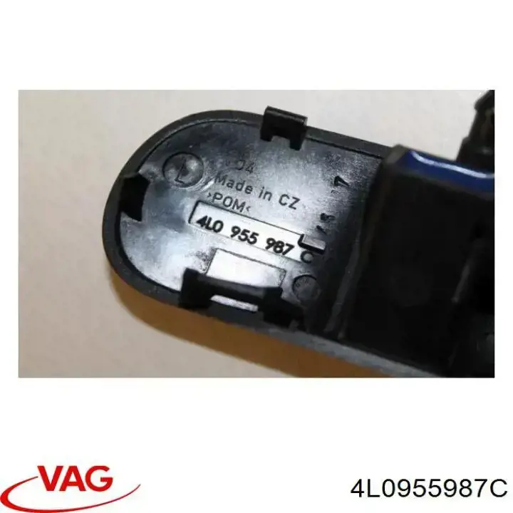 4L0955987C VAG tobera de agua regadora, lavado de parabrisas, izquierda