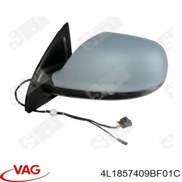 4L1857409BF01C VAG espejo retrovisor izquierdo