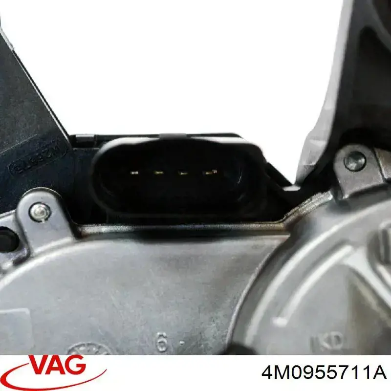  Motor limpiaparabrisas luna trasera para Audi A4 8W5, 8WD