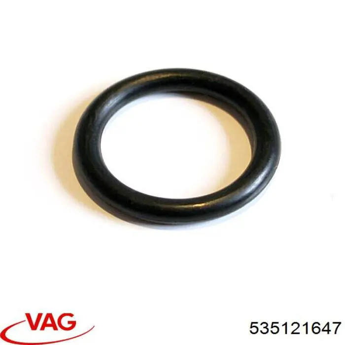 535121647 VAG brida del sistema de refrigeración (triple)