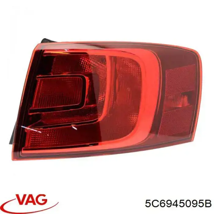 5C6945095B VAG piloto posterior exterior izquierdo