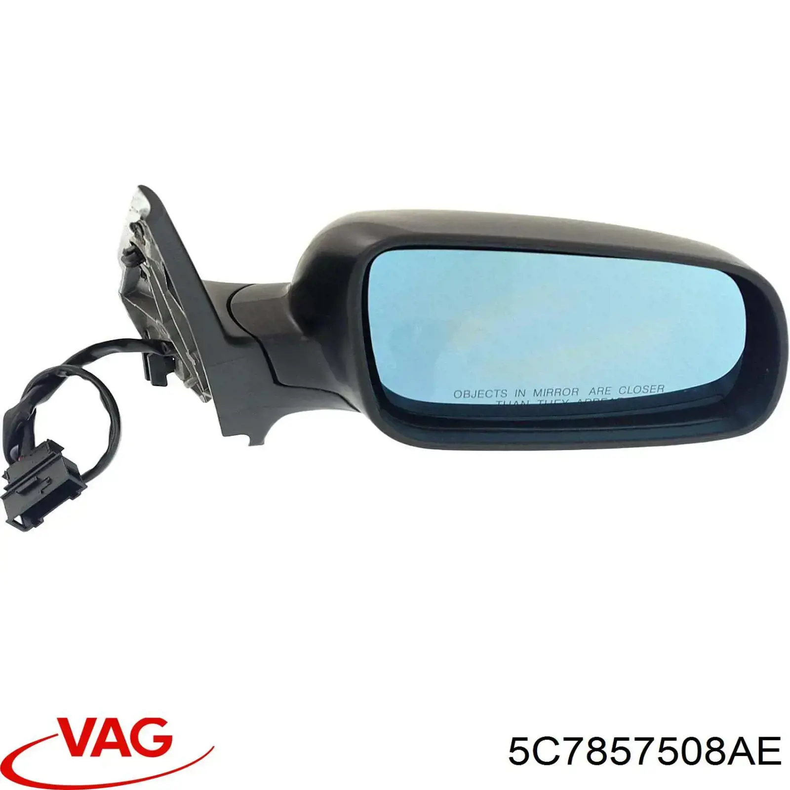 5C7857508AM VAG espejo retrovisor derecho