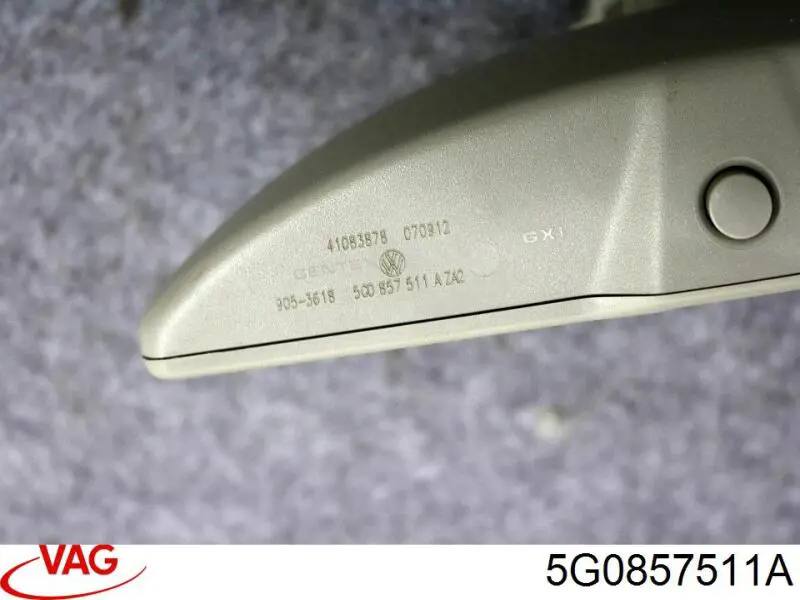 5G0857511A VAG retrovisor interior