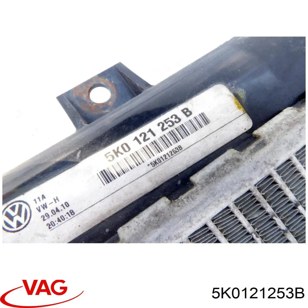 5K0121253B VAG radiador refrigeración del motor