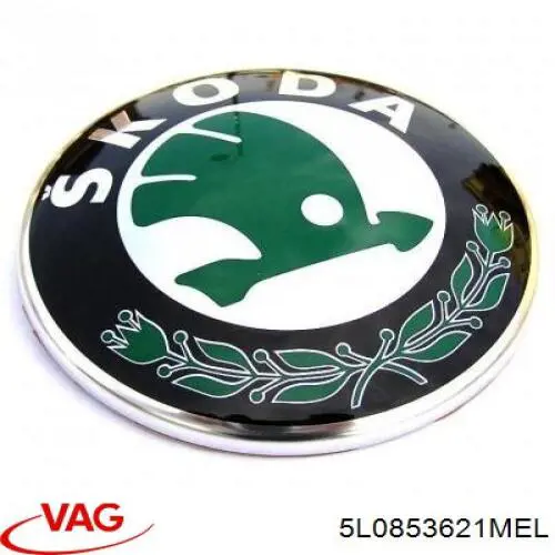  Emblema de tapa de maletero para Skoda Yeti 5L