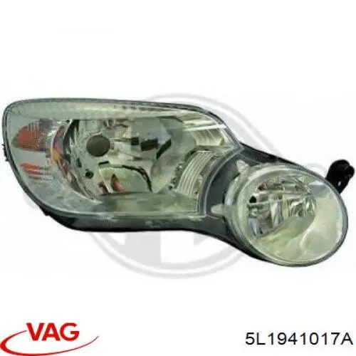 7606963 VAN Wezel faro izquierdo