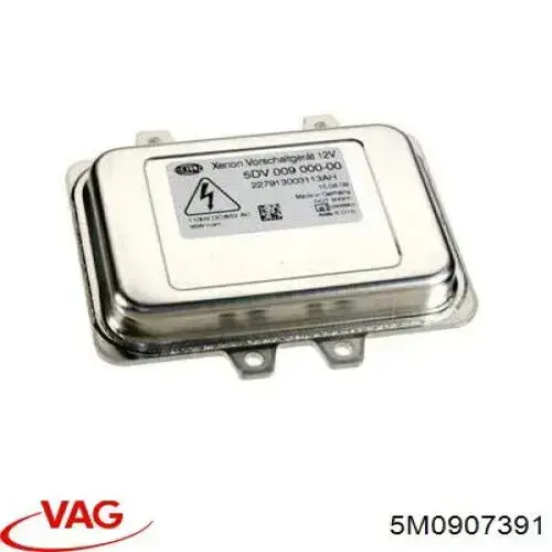 5M0907391 VAG xenon, unidad control