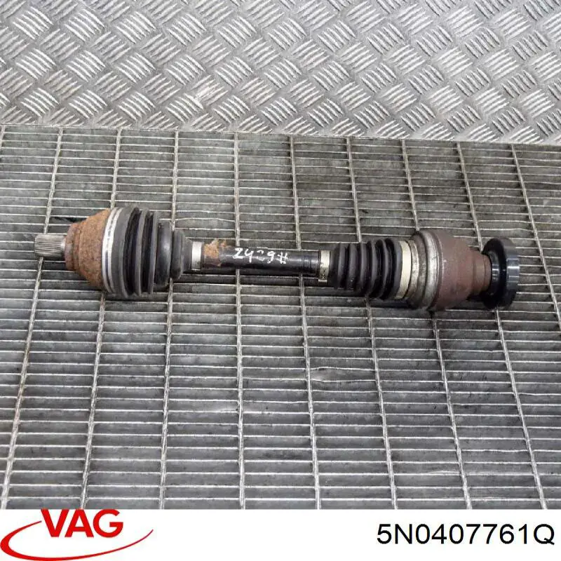  Árbol de transmisión delantero izquierdo para Audi Q3 8UB, 8UG