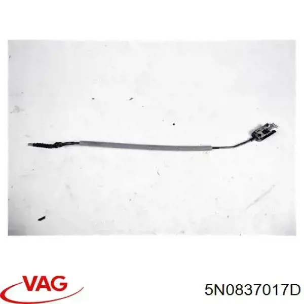 5N0837017D VAG cable de accionamiento, desbloqueo de puerta delantera