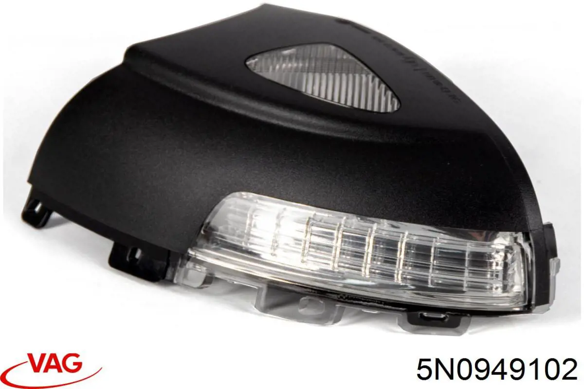  Luz intermitente de retrovisor exterior derecho para Volkswagen Tiguan 1 